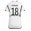 Maillot de Supporter Allemagne Jonas Hofmann 18 Domicile Coupe du Monde 2022 Pour Femme